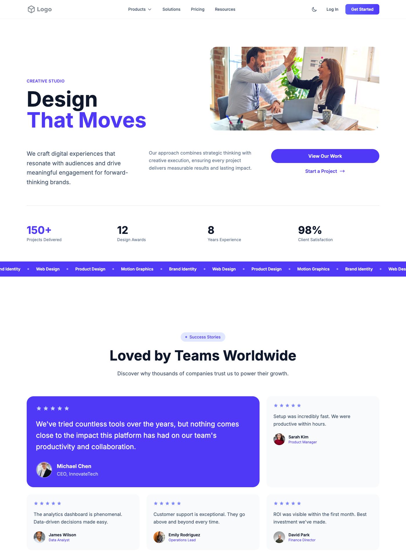 002 Minimal Portfolio preview