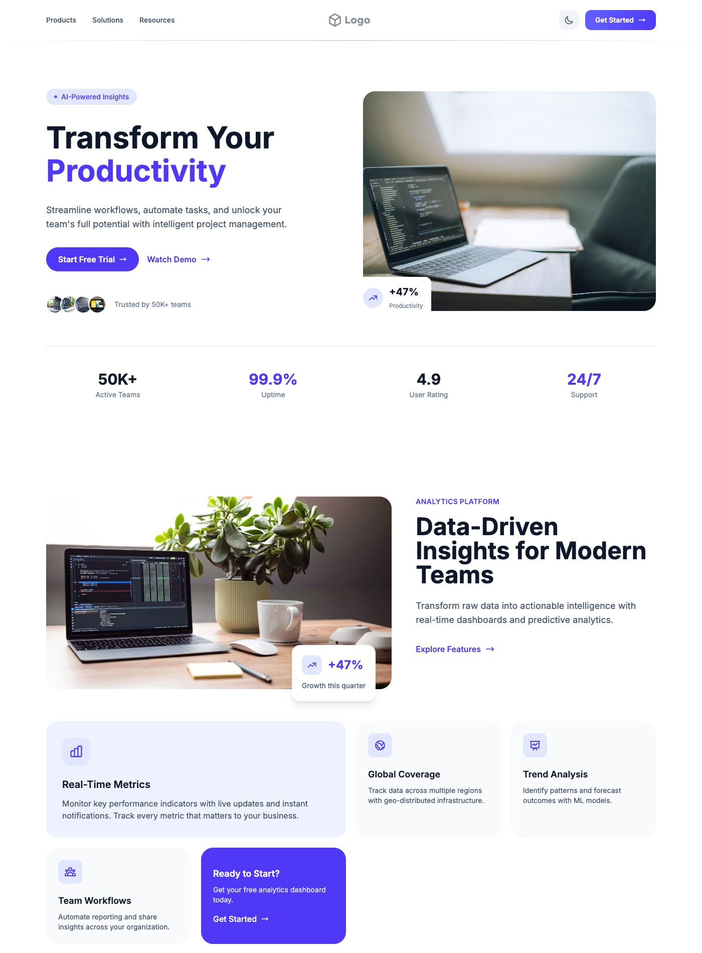 003 Dark Theme Modern preview